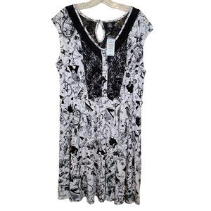 Torrid Jack Skellinton Dress-NWT